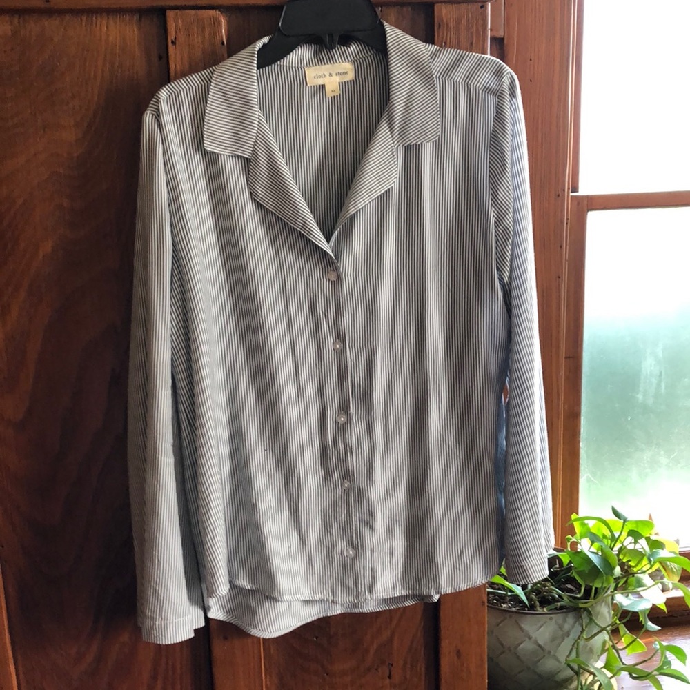 Cloth & Stone women’s comfy striped blouse